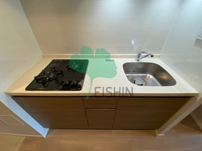 【キッチン】 | S-RESIDENCE大橋FLUSS(エスRESIDENCE大橋フルス) | シンプルな清潔感のあるキッチンです！