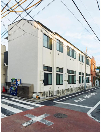 江戸川区南小岩５丁目のアパートの外観