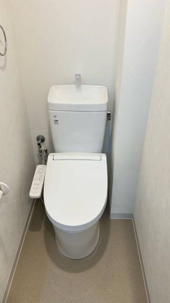 ◆角部屋につき陽当たり・通風・眺望良好◆リフォーム完了済みの美室◆３ＬＤＫ◆パレス山科のトイレ|トイレ