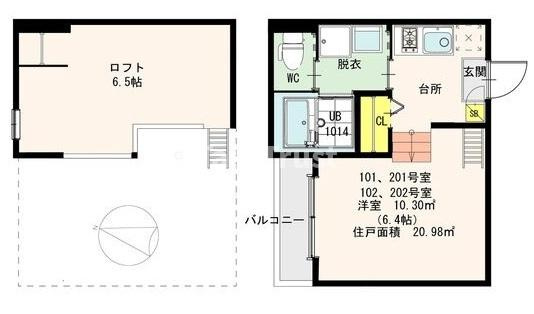 【間取り】 | レシアム―ル