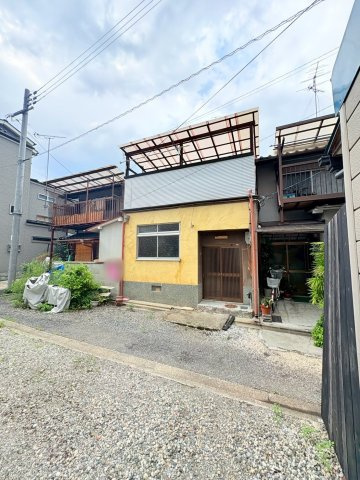 龍安寺西ノ川町の前面道路含む現地写真
