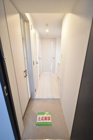エスリード難波ザ・メゾンの玄関