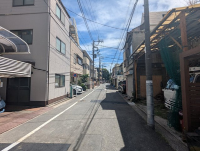 【前面道路含む現地写真】 | 江東区牡丹１丁目の売地
