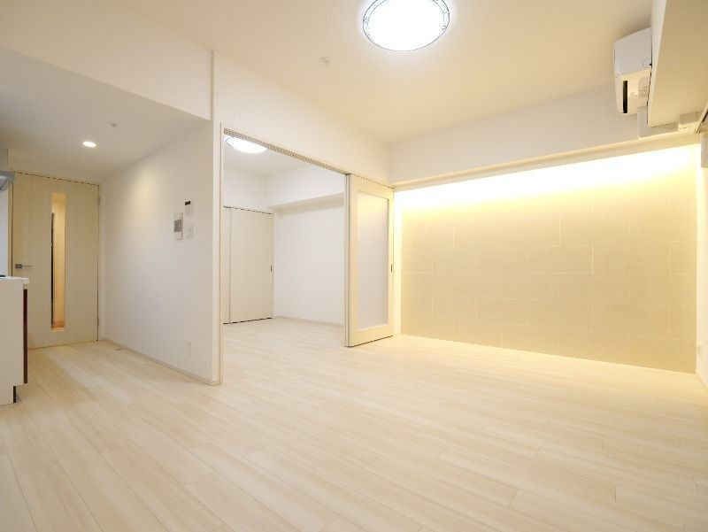 プレジオ弁天町11-15Fの居間・リビング