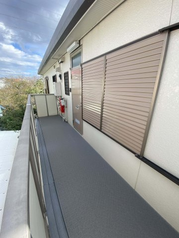 シティハイム佐藤のバルコニー