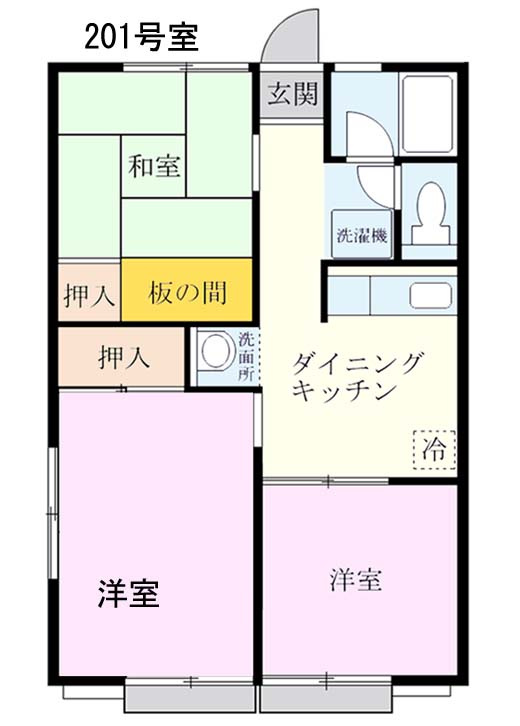 シティハイム佐藤の間取り