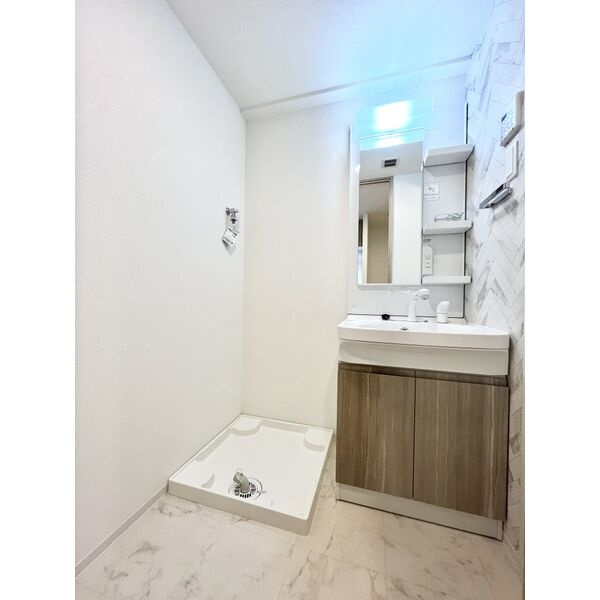 S-RESIDENCE堀田NorthⅡ　名古屋市賃貸　仲介手数料無料の洗面所