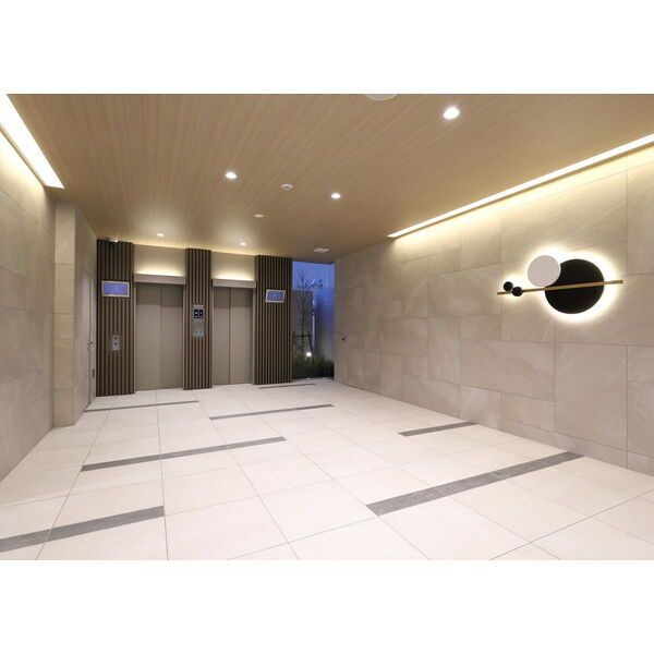 スプランディッド難波WESTIIIのエントランス