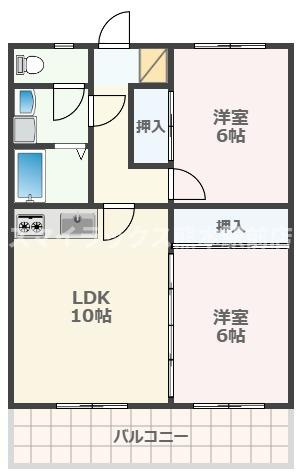ベルメゾンの間取り
