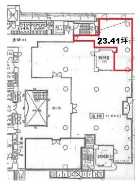 THE PEAK SHINSAIBASHI（旧:出光ナガホリビル）の区画図