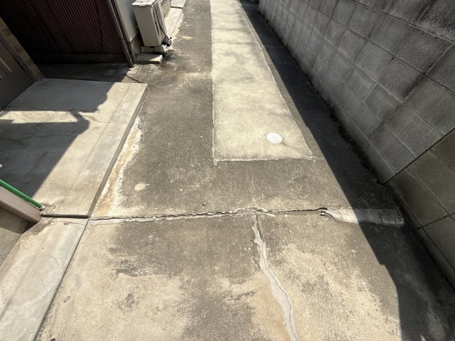 北今宿三木貸家2棟のバルコニー