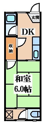 【間取り】 | 長栄寺第５コープ