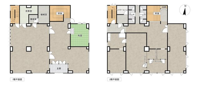 事業を始めたい方におすすめ◎【店舗・事務所一棟】旭町の間取り