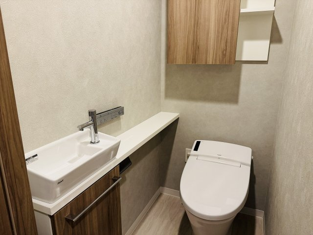 クリオレジダンス八王子ザ・マークスのトイレ|～暖房温水洗浄機能付きトイレ　冬場は特に嬉しい機能ですね～