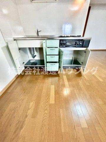 リアライズ住道南のキッチン|キッチン下収納