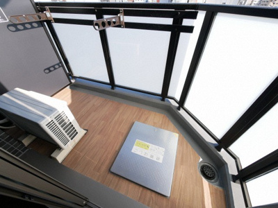 【バルコニー】 | Lala place難波ガルテン | お洗濯にも便利なバルコニー付き