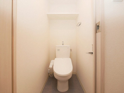 【トイレ】 | Lala place難波ガルテン | シンプルで使いやすいトイレです