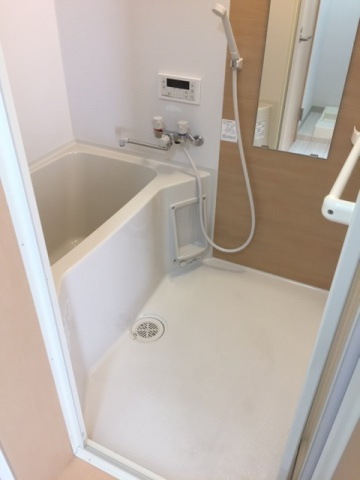 デュウオコート東雲本町の浴室|落ち着いた空間のお風呂です