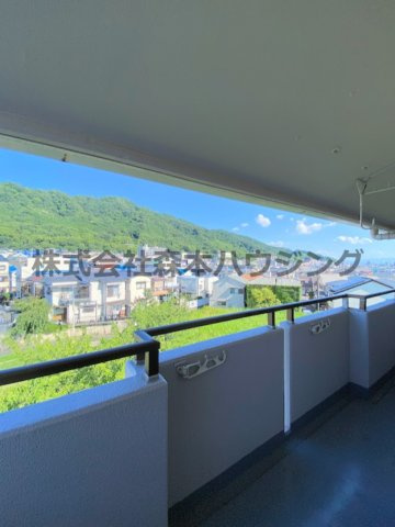 【展望】 | 　サンマンション南野 | 室内からの眺望です