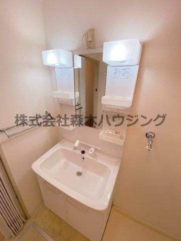 【独立洗面台】 | 　サンマンション南野 | 使いやすい独立洗面台です