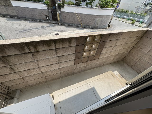 グローリア若葉台のバルコニー