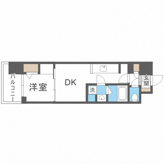 【間取り】 | アーバネックス難波WEST