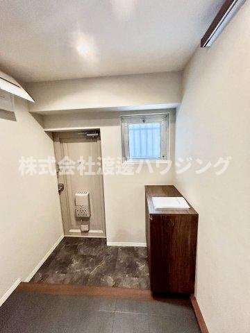 第一田中マンションの玄関