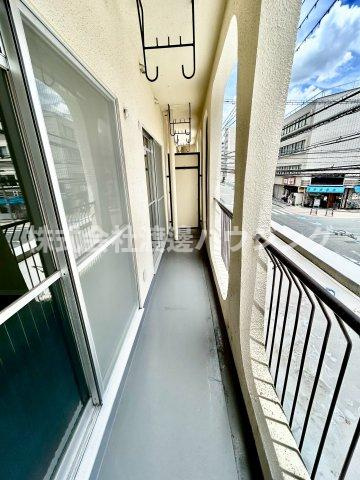 第一田中マンションのバルコニー