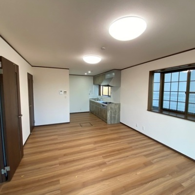 中古戸建　郡山市西田町字鬼生田の居間・リビング