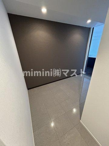 大阪市福島区福島３丁目の賃貸マンションの玄関