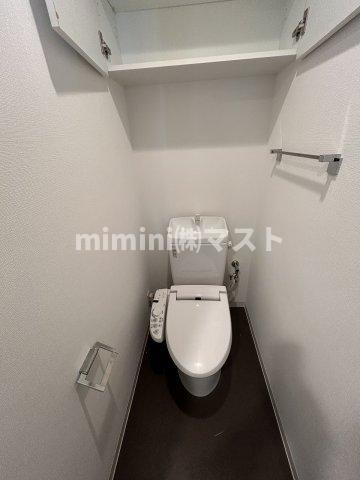 大阪市福島区福島３丁目の賃貸マンションのトイレ