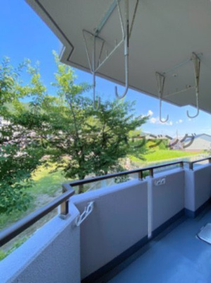 【展望】 | 　サンマンション南野 | 室内からの眺望です