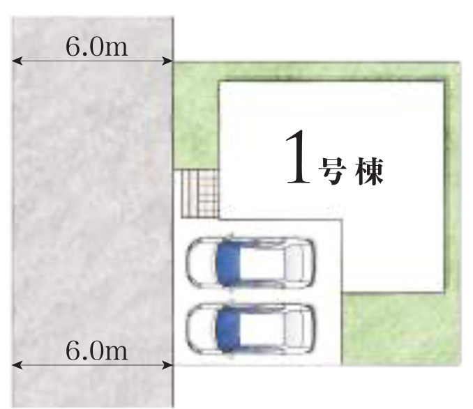 【仲介手数料無料】入間市扇台１０期全１棟　入間市の新築住宅なら西武ハウジングの区画図