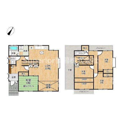 【中古戸建て】大津市池の里