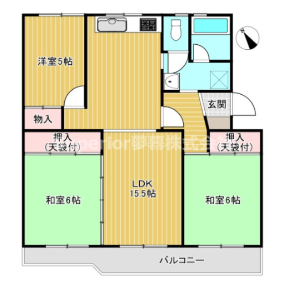 【中古マンション】膳所ハイツ12号棟