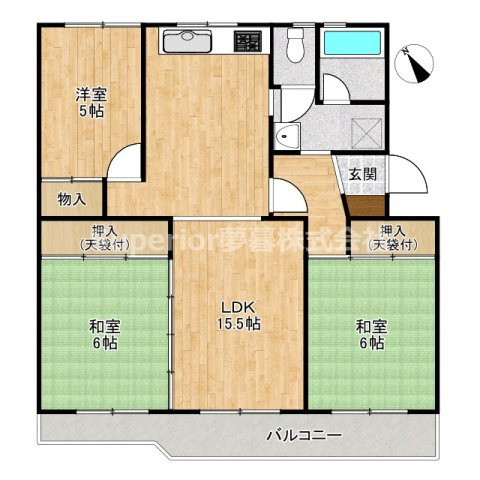 【中古マンション】膳所ハイツ12号棟