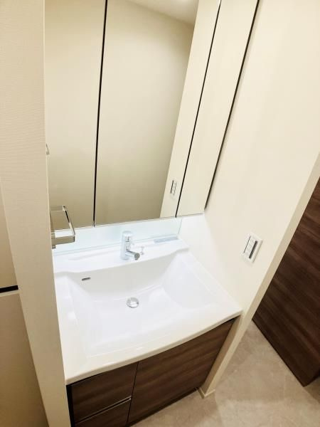 白金ザ・スカイ東棟の洗面所