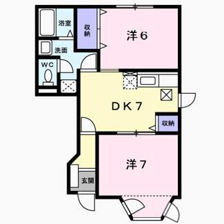 【間取り】 | プレミアージュＡ