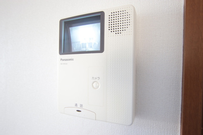 来訪者を確認できるTVモニターホン