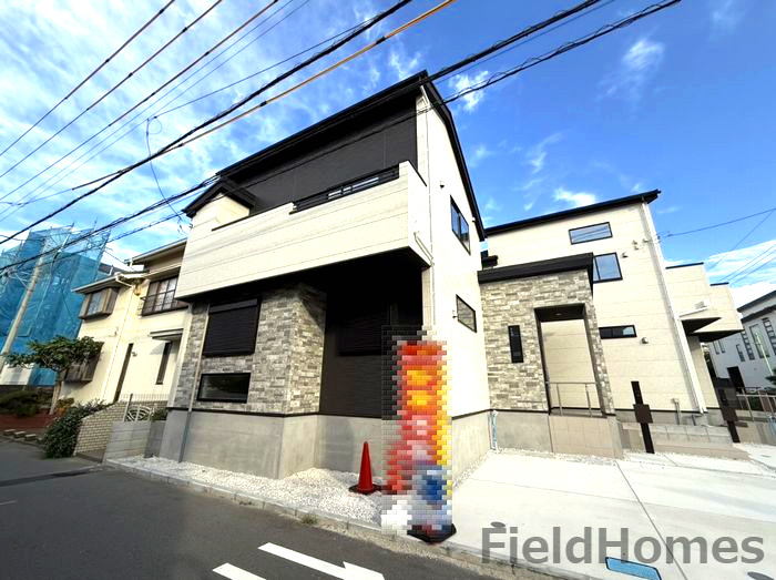 藤沢市鵠沼海岸3丁目新築戸建て　3期1号棟の外観|外観「藤沢市鵠沼海岸3丁目新築戸建て　1号棟」