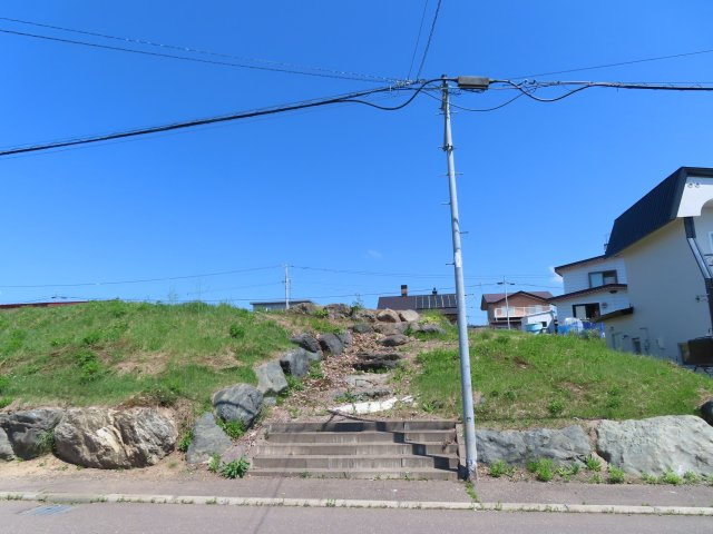 北見市高栄西町３丁目１８３番１６０、１８３番１８　売地の外観|南側外観です。
