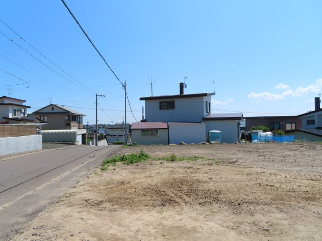 北見市高栄西町３丁目１８３番１６０、１８３番１８　売地の外観|東側外観です。