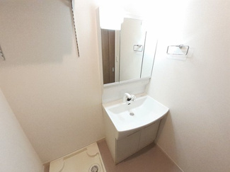 【洗面所】 | ヒカルサ土浦滝田 | 忙しい朝には欠かせない洗面所です