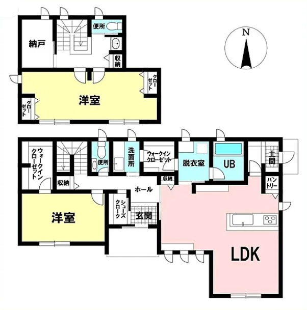 【中古戸建】伊勢崎市平和町の間取り|■間取り
３SLDKにも対応可能！
