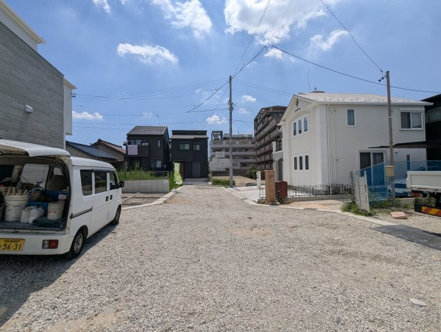 名古屋市緑区鳴海町3期の前面道路含む現地写真