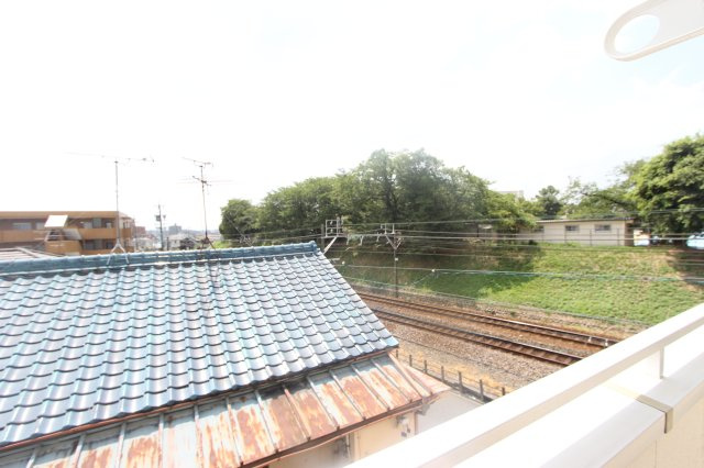 本城ハイツの展望|バルコニーから見た眺望