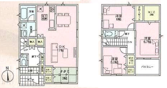 【間取り】 | S41228-3号地上高野