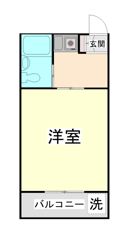 ドミール青木の間取り