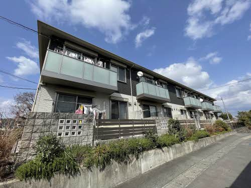 熊本市西区横手４丁目のアパートの外観