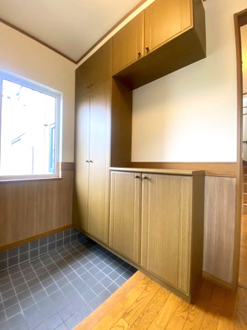 萌えぎ野中央の玄関